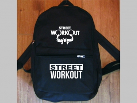 Street Workout  jednoduchý ľahký ruksak, rozmery pri plnom obsahu cca: 40x27x10cm materiál 100%polyester